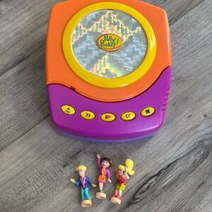 1999 Polly pocket cd player complete set